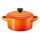LE CREUSET Mini Cocotte aus Steinzeug, Ofenrot, 10cm/0.25L (71901100900100)