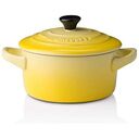 LE CREUSET Mini Cocotte aus Steinzeug, Citrus, 10cm/0.25L (71901104030100)