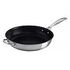 LE CREUSET 3-ply PLUS - Stainless Steel Non-stick Deep Frying Pan with Helper Handle, 32cm (96600232000000)