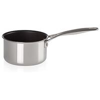 LE CREUSET 3-ply PLUS - Stainless Steel Non-Stick Milk Pan, 14cm/1.3L (96601214000000)