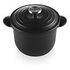 LE CREUSET Every - Cocotte Cast Iron with inner Stoneware Lid, Satin Black, 18cm/2.0L (41110180000460)