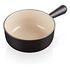 LE CREUSET Tradition - Caquelon aus Gusseisen, Satin Black, 20cm/1.9L (20007200002460)