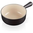 LE CREUSET Tradition - Cast Iron Fondue Saucepan, Satin Black, 22cm/2.6L (20007220002460)