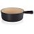 LE CREUSET Tradition - Caquelon aus Gusseisen, Satin Black, 24cm/3.3L (20007240002460)