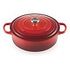 LE CREUSET Signature - Gourmet-Bräter aus Gusseisen, Kirschrot, 30cm/6.2L (21179300602430)