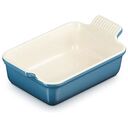 LE CREUSET Tradition - Stoneware Rectangular Dish, Deep Teal, 19cm/1.1L (71102196420001)