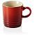 LE CREUSET Stoneware Espresso Mug, Cherry Red, 0.1L (70305100600099)