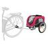 TRIXIE Bicycle Trailer for Dogs, red Gr.L