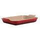 LE CREUSET Tradition - Stoneware Rectangular Dish, Cherry Red, 32cm/4L (71102320600001)