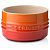 LE CREUSET Stapelbare Förmchen aus Steinzeug, Ofenrot, 8cm/0.2L (70403200900099)