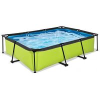 EXIT TOYS Lime Pool 300 x 200 x 65 cm, incl. Filterpumpe