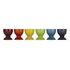 LE CREUSET Stoneware Set of 6 Egg Cups, Rainbow (79067008359030)