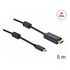 DELOCK Aktives USB Type-C zu HDMI Kabel (DP Alt Mode) 5m (85972)