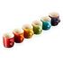 LE CREUSET Stoneware Set of 6 Mugs, Rainbow II, 0.35L (79114358359030)