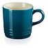 LE CREUSET Cappuccino Becher aus Steinzeug, Deep Teal, 0.35L (70303206420099)