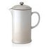 LE CREUSET Stoneware Cafetière, Meringue, 1L (60706087160003)