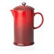 LE CREUSET Stoneware Cafetière, Cherry Red, 1L (91028200060000)