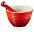 LE CREUSET Stoneware Pestle & Mortar, Cherry Red, 0.3L (81209300600003)