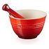 LE CREUSET Stoneware Pestle & Mortar, Cherry Red, 0.3L (81209300600003)