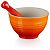 LE CREUSET Stoneware Pestle & Mortar, Oven Red, 0.3L (81209300900003)