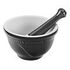 LE CREUSET Mörser aus Steinzeug, Schwarz, 0.3L (81209301400003)