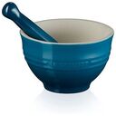 LE CREUSET Stoneware Pestle & Mortar, Deep Teal, 0.3L (81209306420003)