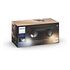 PHILIPS Hue White Ambiance - Buckram Doppelspot, Schwarz (929003047901)