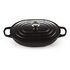 LE CREUSET Signature - Cast Iron Oblong Casserole, Satin Black, 31cm/3.4L (21112310000430)