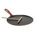 LE CREUSET Tradition - Cast Iron Small Crepe Pan, Cherry Red, 27cm (20136270600460)