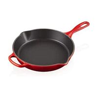 LE CREUSET Signature - Cast Iron Round Skillet, Cherry Red, 26cm (20187260600422)