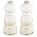 LE CREUSET Mini Salz- und Pfeffermühlen Set, Meringue, 11cm (44900117160000)