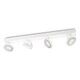 PHILIPS myLiving - Warm Glow Clockwork Ceiling Light 4-Spot, White (915005306101)