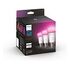 PHILIPS Hue White and Color Ambiance - 3er-Pack, 3x E27 / 6.5W (929002489603)