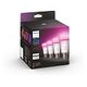PHILIPS Hue White and Color Ambiance - 4er-Pack, 4x E27 / 6.5W (929002489604)