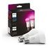 PHILIPS Hue White and Color Ambiance - 2-Pack, 2x E27 / 6.5W (929002489602)