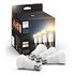 PHILIPS Hue White Ambiance - 4er-Pack, 4x E27 / 6W (929002489804)