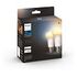 PHILIPS Hue White Ambiance - 2-Pack, 2x E27 / 8W (929002468404)