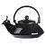 LE CREUSET Zen - Wasserkessel, Schwarz, 1.5L (92009600140000)