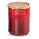 LE CREUSET Stoneware Medium Storage Jar, Cherry Red, 10cm/0.54L (91044401060099)