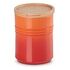 LE CREUSET Stoneware Medium Storage Jar, Oven Red, 10cm/0.54L (91044401090099)