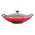 LE CREUSET Tradition - Cast Iron Wok with Glass Lid, Cherry Red, 36cm/4.5L (25304360600460)