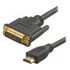 HDMI Cable, HDMI - DVI, 2.0 meters