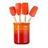 LE CREUSET Craft - 5-piece Utensil Set, Oven Red (91057001090000)