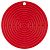 LE CREUSET Silicone Round Pot Holder, Cherry Red (93000230060200)