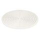 LE CREUSET Silicone Round Pot Holder, Meringue (42404207160000)