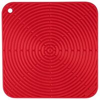 LE CREUSET Silicone Square Pot Holder, Cherry Red, 29cm (93005629060000)