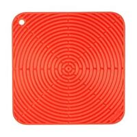 LE CREUSET Silicone Square Pot Holder, Oven Red, 29cm (93005629090000)