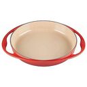 LE CREUSET Tradition - Tatin-Backform aus Gusseisen, Kirschrot, 25cm/1.8L (20129250602460)