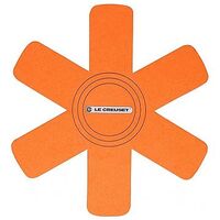 LE CREUSET Set of 3 Pan Protectors, Oven Red (95003440090300)