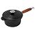 LE CREUSET Tradition - Cast Iron Saucepan with Wooden Handle, Black, 18cm/1.8L (21139180000460)